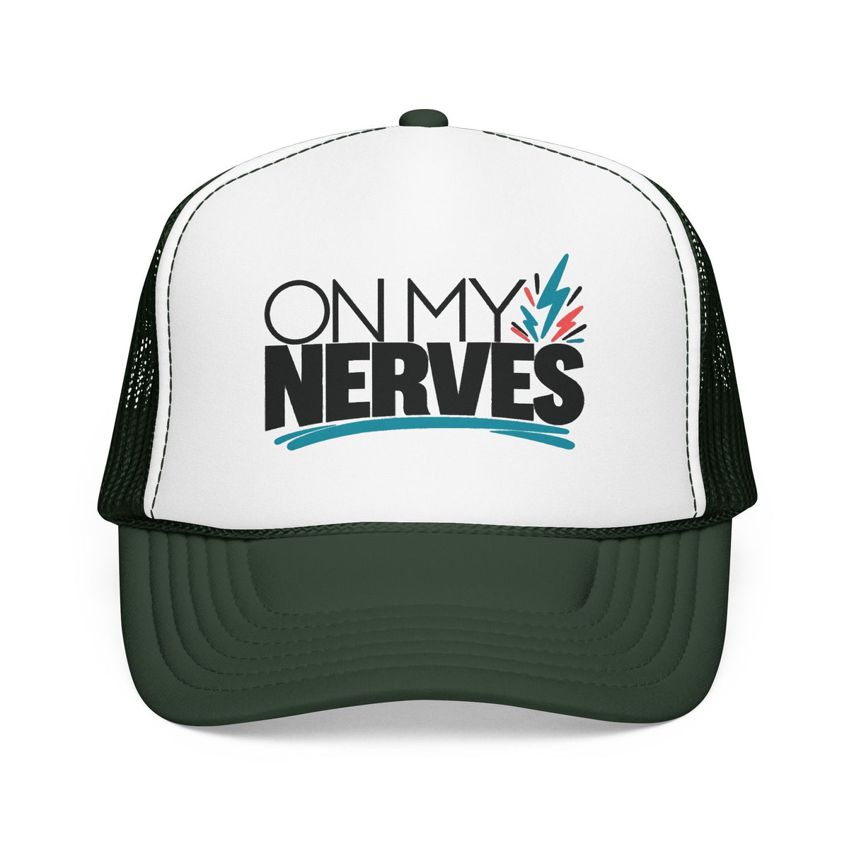 On My Nerves Retro Trucker Hat