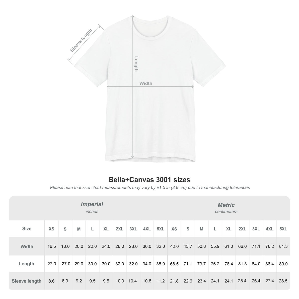 CMT Strong™ Unisex Bella+Canvas Tee