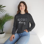 Dental Hygienist Strong Sweatshirt – Shark, Floss & Tooth Dental Pride Crewneck