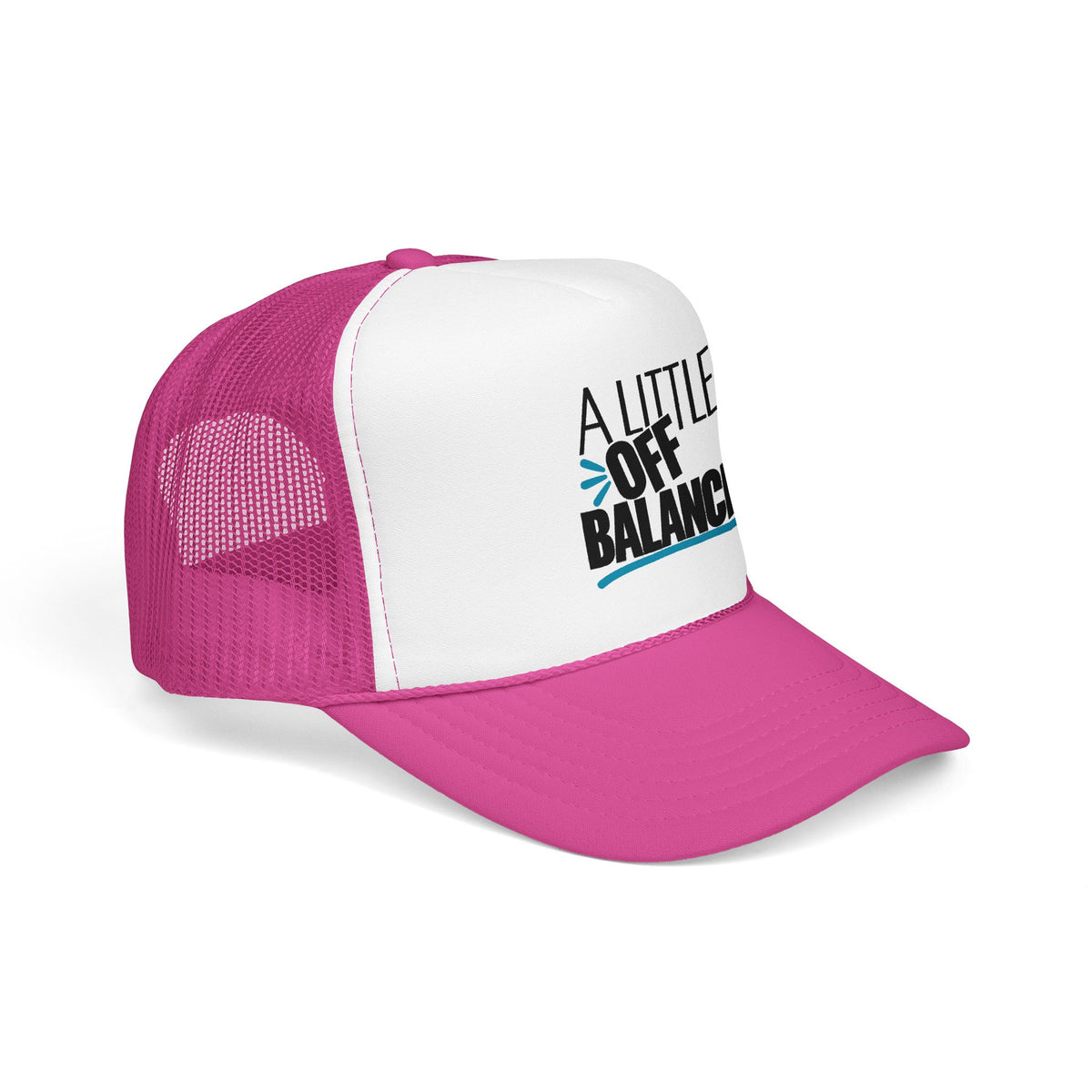 A Little Off Balance Retro Trucker Hat