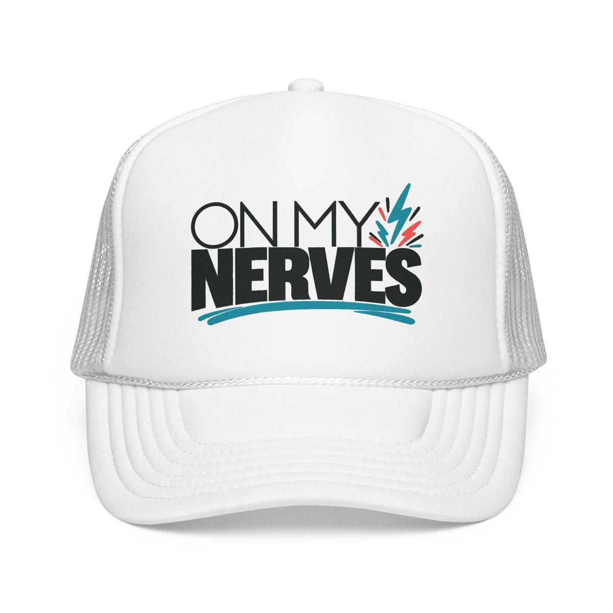 On My Nerves Retro Trucker Hat
