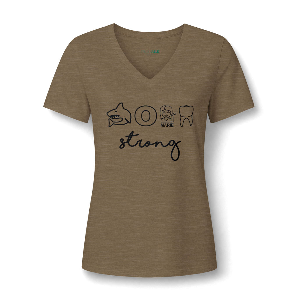 CMT Strong™ Women’s Relaxed V-Neck Tee