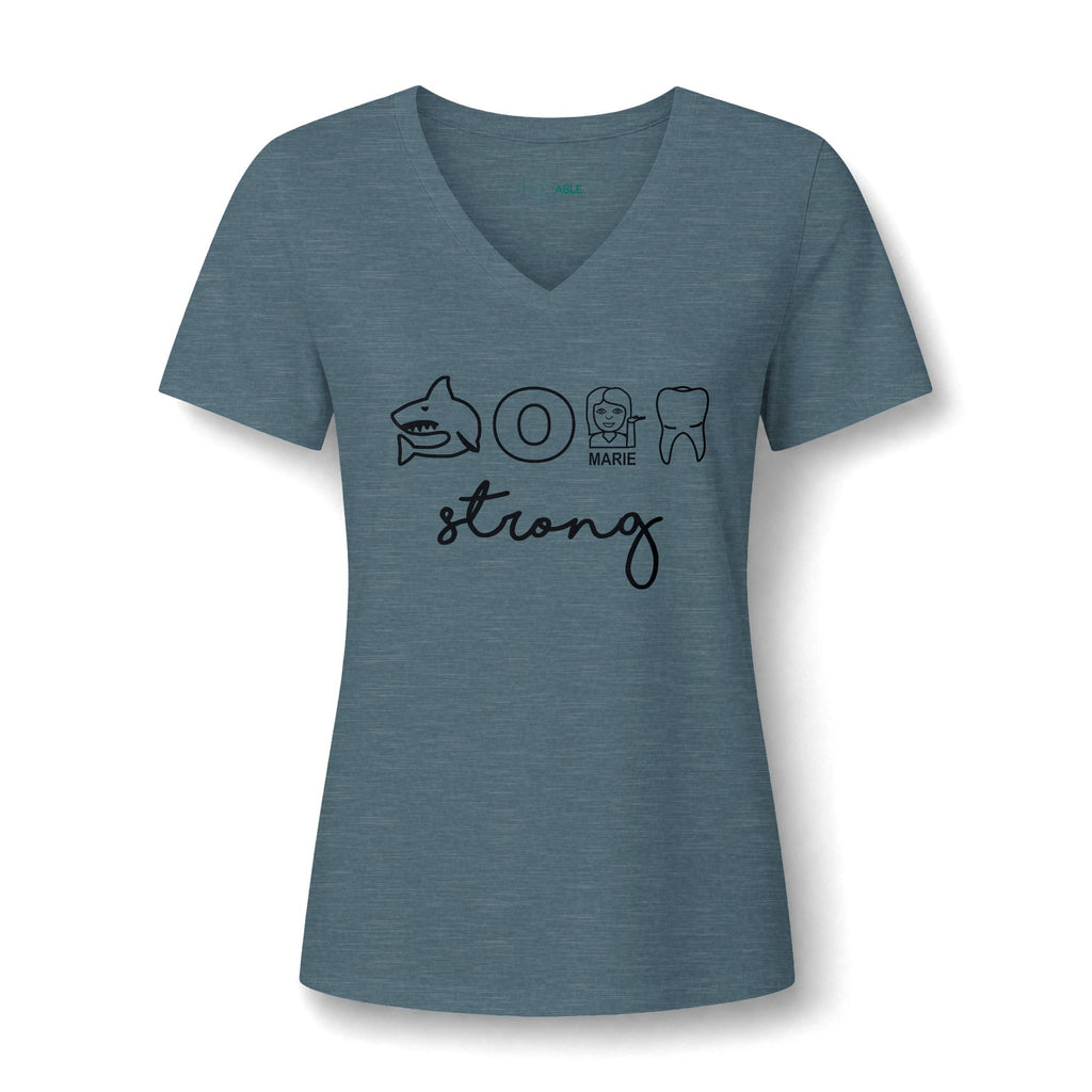 CMT Strong™ Women’s Relaxed V-Neck Tee