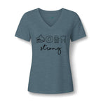 CMT Strong™ Women’s Relaxed V-Neck Tee