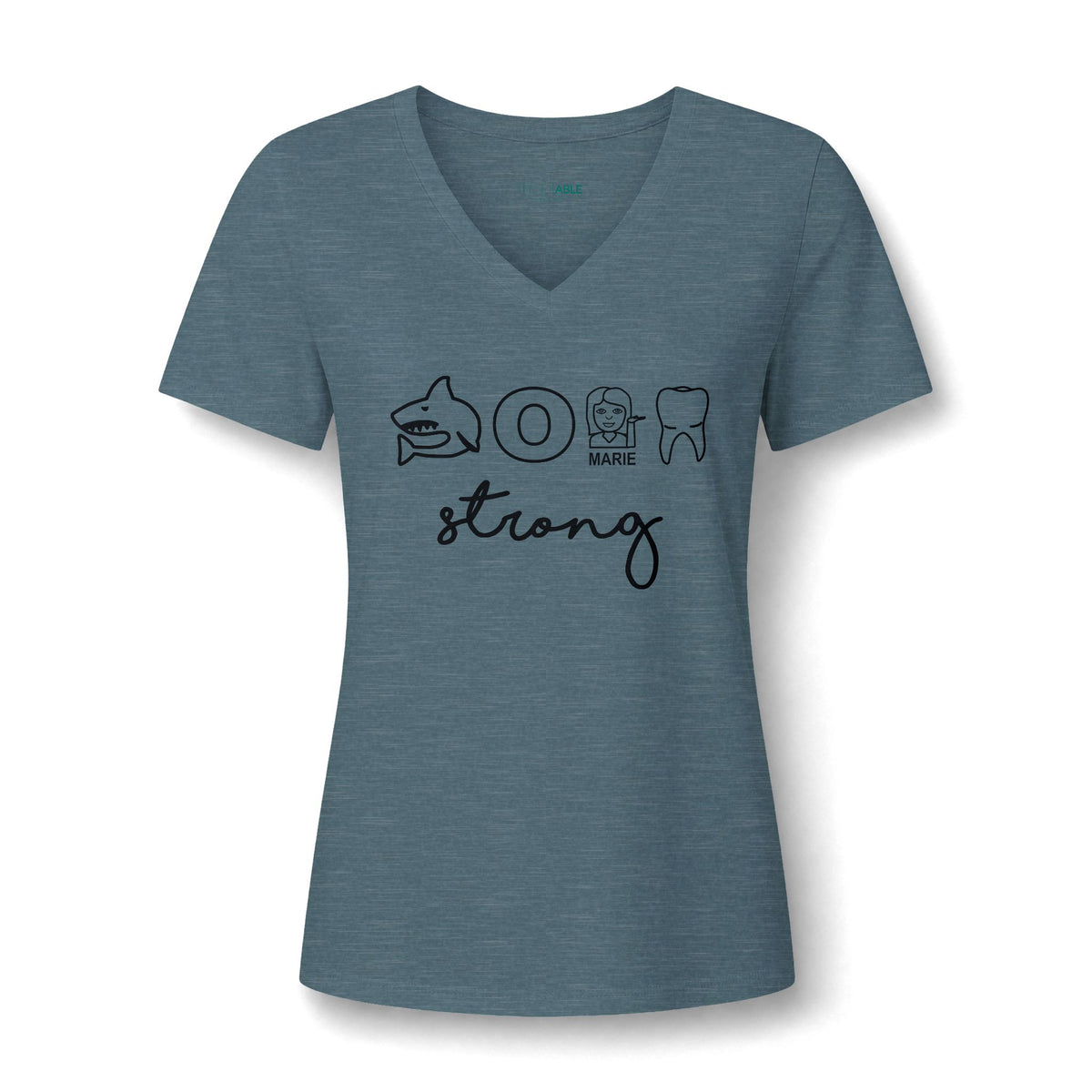 CMT Strong™ Women’s Relaxed V-Neck Tee