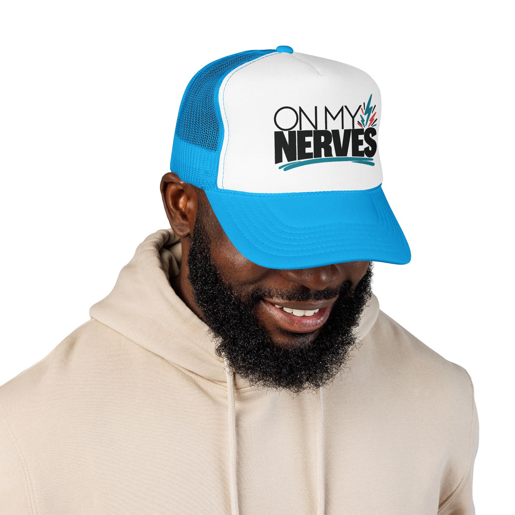 On My Nerves Retro Trucker Hat
