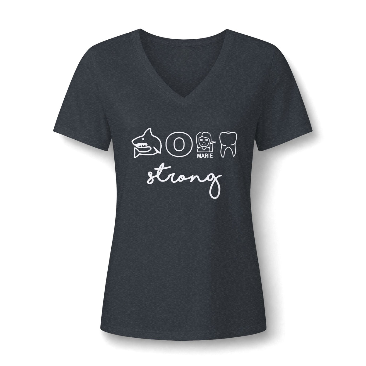 CMT Strong Women’s Soft  V-Neck Tee