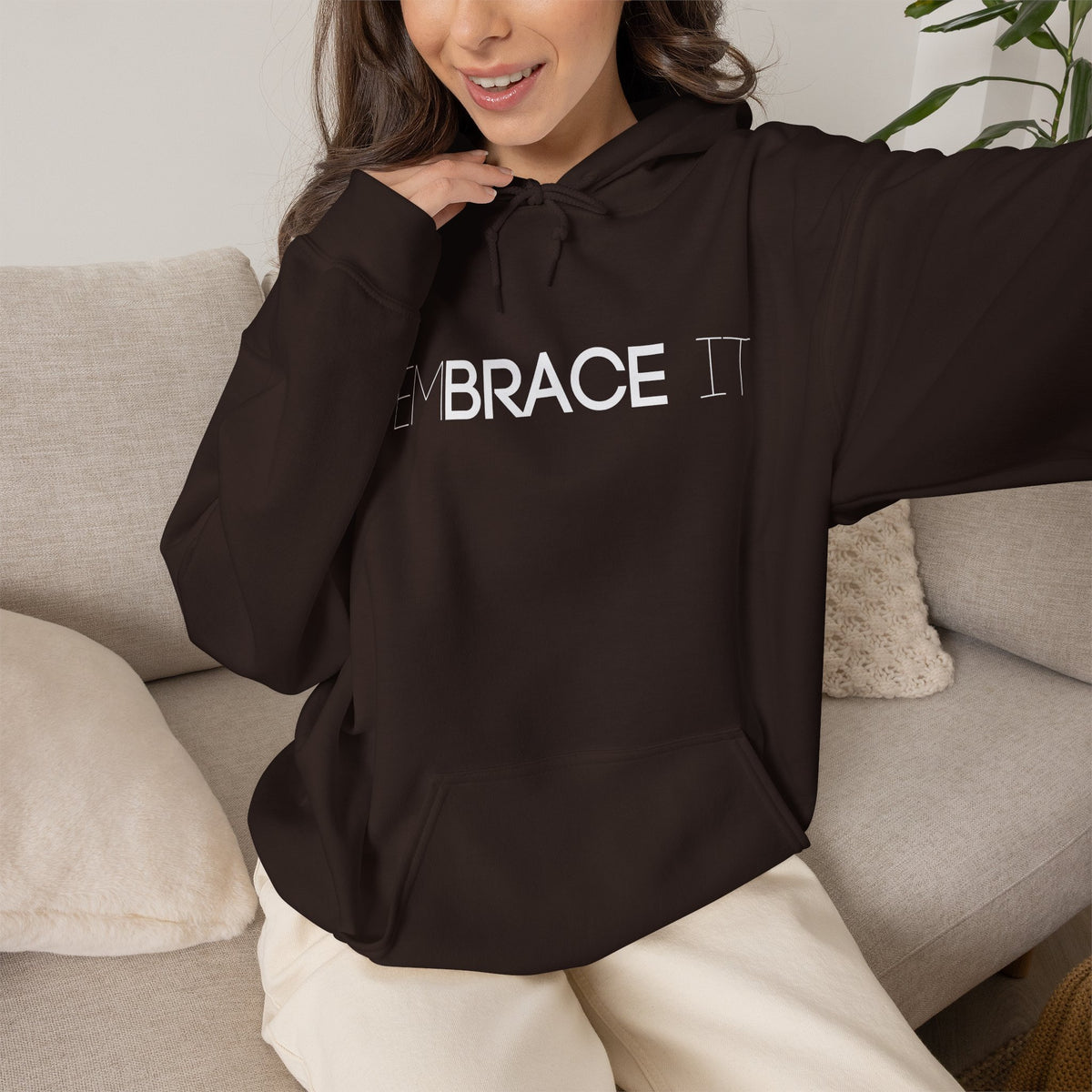 EmBRACE It™  Unisex Warm Hoodie