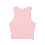 Perfectly Imperfect™ Micro-Rib Cropped Racer Tank