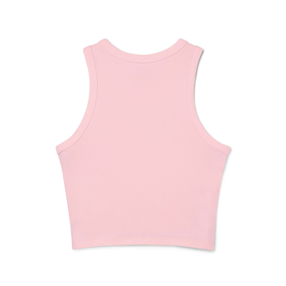 Perfectly Imperfect™ Micro-Rib Cropped Racer Tank