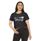 CMT Strong™ Women’s Cropped Festival Tee