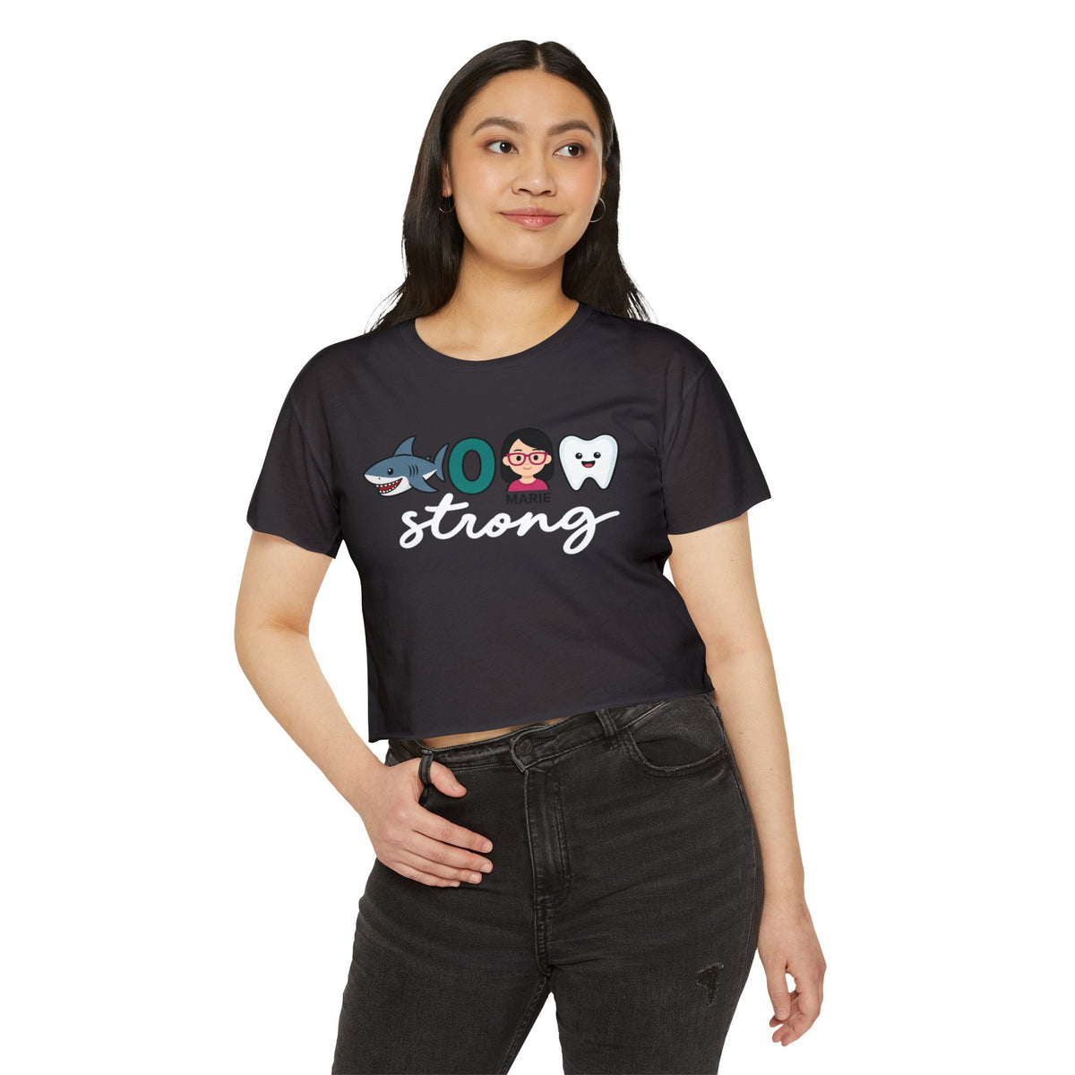 CMT Strong™ Women’s Cropped Festival Tee