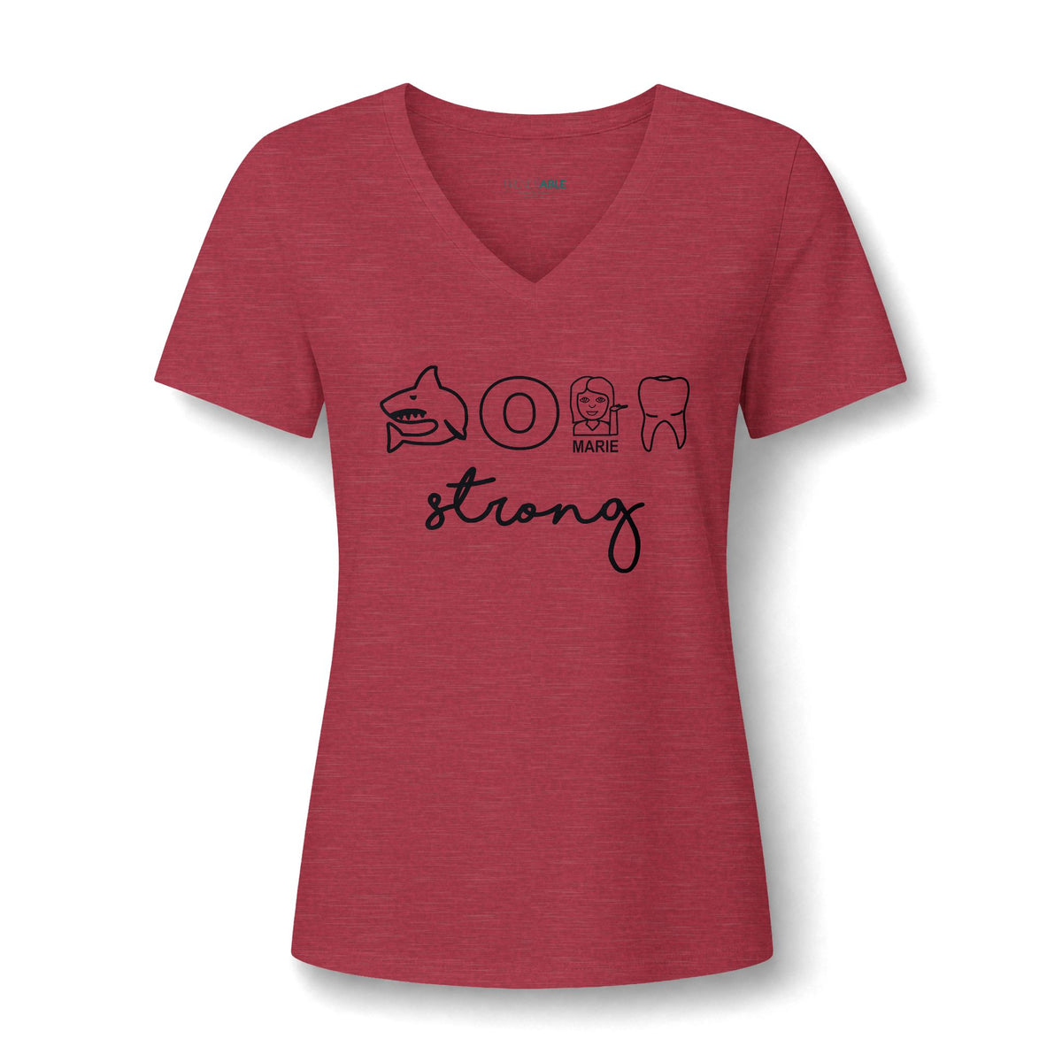 CMT Strong™ Women’s Relaxed V-Neck Tee