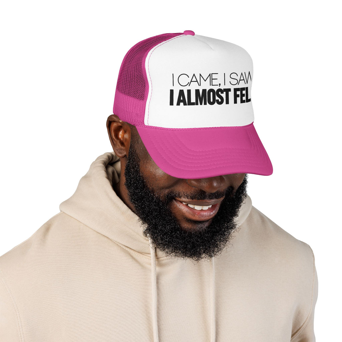 I Came, I Saw, I Almost Fell Trucker Hat
