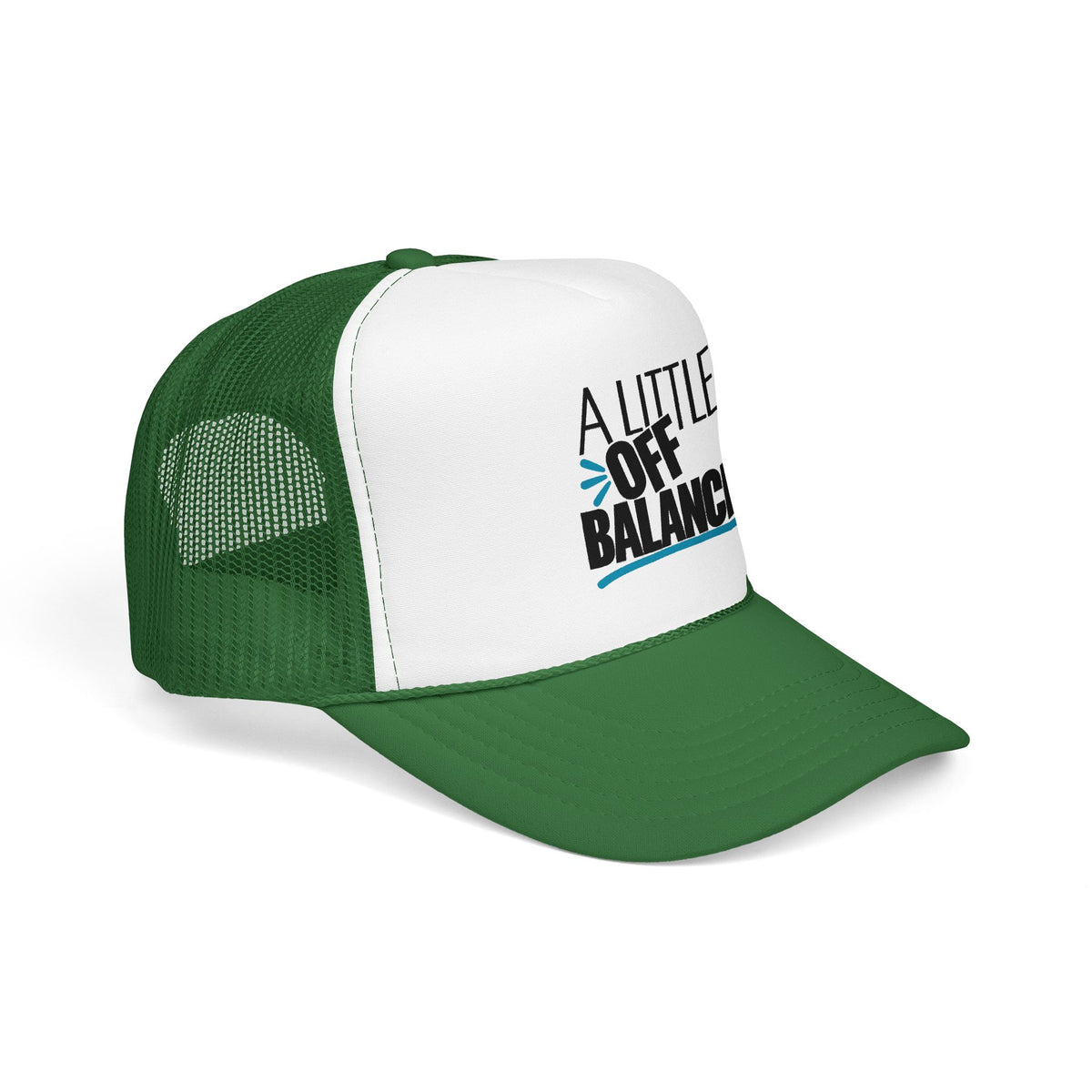 A Little Off Balance Retro Trucker Hat