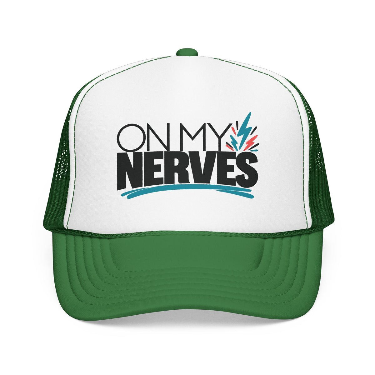 On My Nerves Retro Trucker Hat