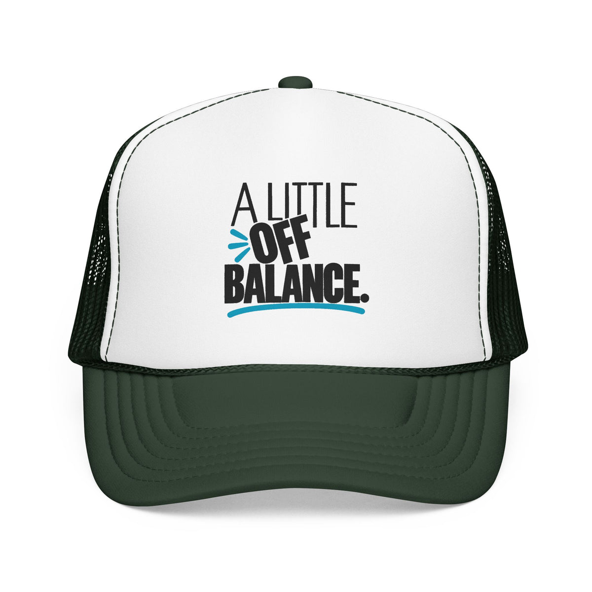 A Little Off Balance Retro Trucker Hat