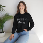 Dental Hygienist Strong Sweatshirt – Shark, Floss & Tooth Dental Pride Crewneck